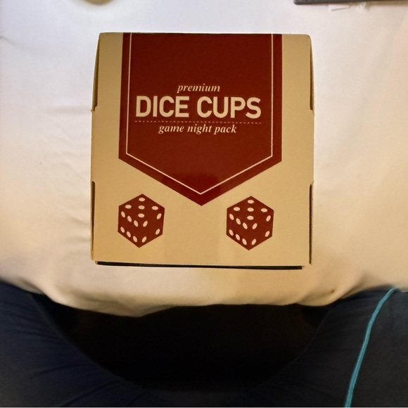 Set Of 5 Brybelly Dice with Dice Shaker Cups Perfect for Casino Night Dice Games - Picture 5 of 7